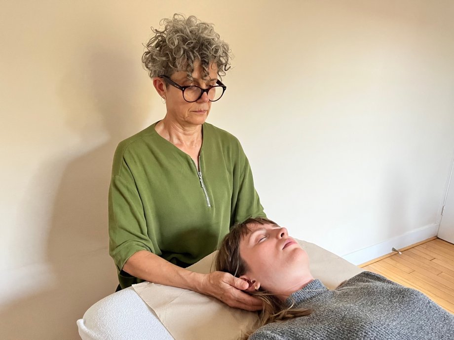 Craniosacral massage, Liz Garner